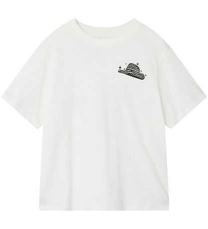 Name It T-Shirt - NkfKatin - Bright White/Hut