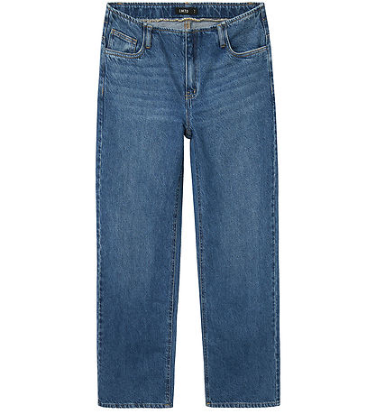 LMTD Jeans - NlfKimnolin - Wide - Medium+ Blue Denim