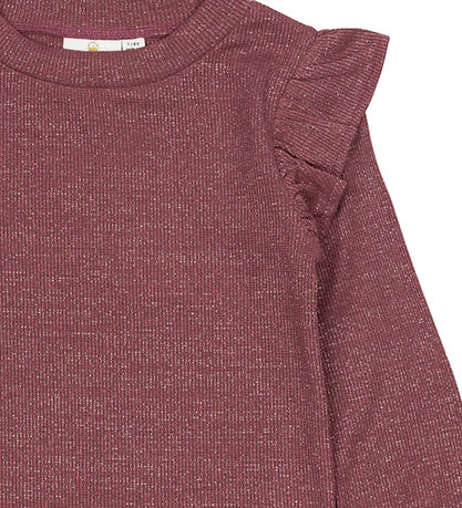 The New Blouse - Rib - TnFarah - Crushed Berry