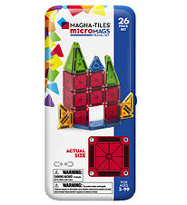 Magna-Tiles Magnet Set - 26 Parts - MicroMAGS & Travel Tin Case Magna-Tiles Magnet Set - 26 Parts - MicroMAGS & Travel Tin Case