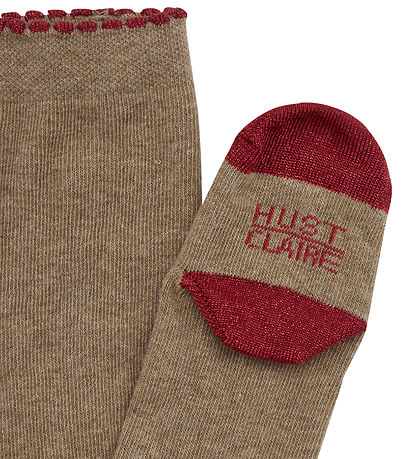 Hust and Claire Tights - Frankie - Biscuit Melange