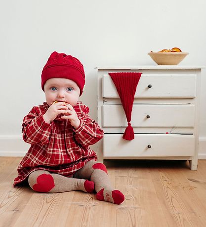 Hust and Claire Tights - Frankie - Biscuit Melange