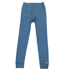 Joha Leggings - Wool - Denim Blue Joha Leggings - Wool - Denim Blue