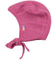Joha Baby Hat - Wool - 2-layer - Raspberry