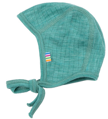 Joha Ungbarnahúfa - Ull - 2-laga - Grænt Joha Ungbarnahúfa - Ull - 2-laga - Grænt