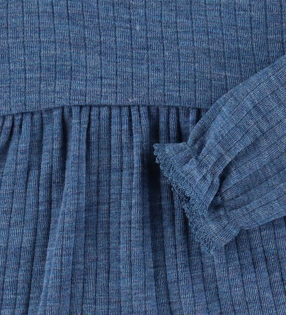Joha Klänning - Ull - Denim Blå