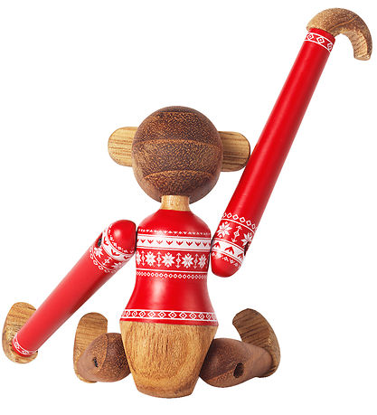 Kay Bojesen Träfigur - Apa - Julesweater 2024 - Mini - Teak/Limb