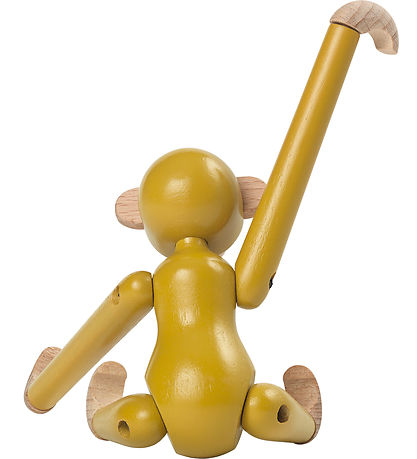 Kay Bojesen Wooden figure - Monkey - Vintage - Mini - Yellow