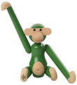 Kay Bojesen Wooden figure - Monkey - Vintage - Mini - Green Kay Bojesen Wooden figure - Monkey - Vintage - Mini - Green
