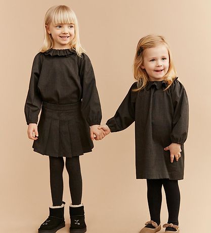 Sofie Schnoor Bluse - Antracit Karo
