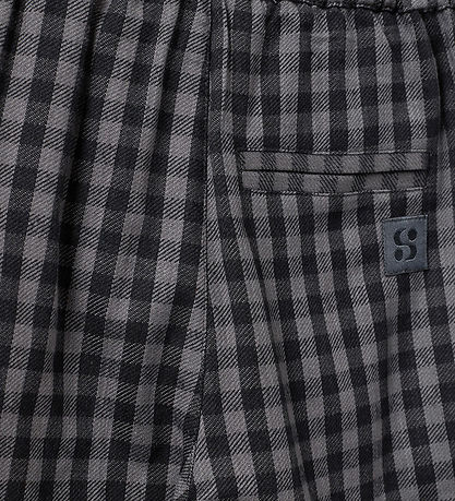 Sofie Schnoor Trousers - Black Checked