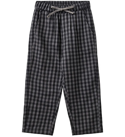 Sofie Schnoor Trousers - Black Checked