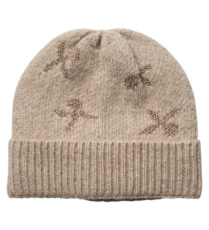 Sofie Schnoor Beanie - Knitted - Wool - Beige