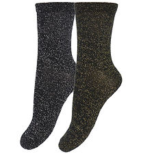 Sofie Schnoor Socks - 2-Pack - Black Mix Sofie Schnoor Socks - 2-Pack - Black Mix