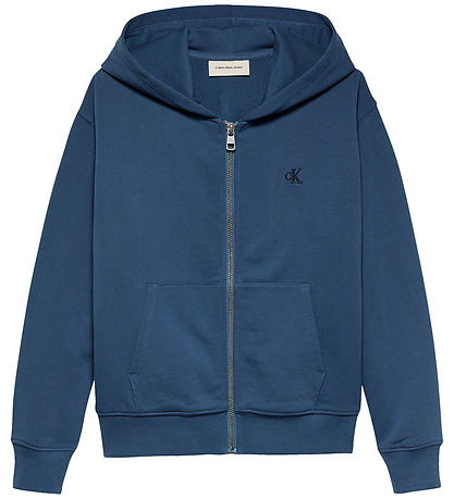 Calvin Klein Cardigan - Back Check Mono - Ensign Blue Calvin Klein Cardigan - Back Check Mono - Ensign Blue