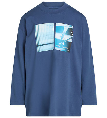 Calvin Klein Blouse - Shifted Picture - Ensign Blue
