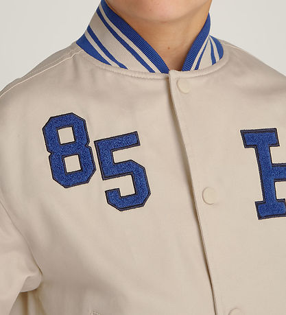 Tommy Hilfiger Jacke - Twill Abzeichen Varsity - Classic+ Beige