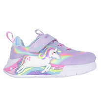 Skechers Shoes w. Light - Unicorn Chaser - Lavender/Multi Skechers Shoes w. Light - Unicorn Chaser - Lavender/Multi