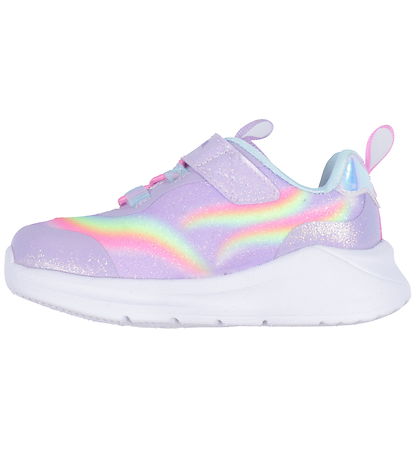 Skechers Shoes w. Light - Unicorn Chaser - Lavender/Multi