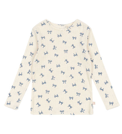 Blouse Konges Sløjd - Minnie - Bow Bleu