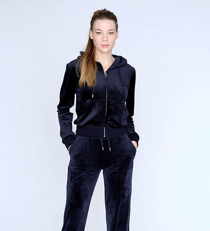 Juicy Couture Cardigan - Velours - Halan Oversized - Night Sky Juicy Couture Cardigan - Velours - Halan Oversized - Night Sky