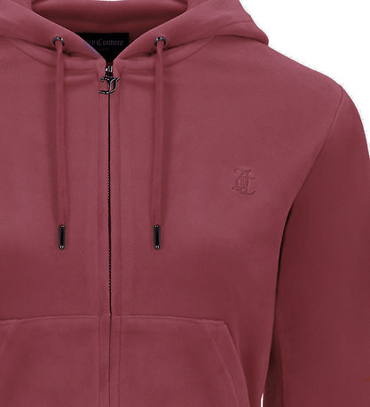 Juicy Couture Cardigan - Velours - Robertson - Tawny Port Juicy Couture Cardigan - Velours - Robertson - Tawny Port