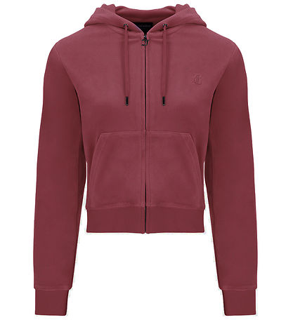 Juicy Couture Cardigan - Velours - Robertson - Tawny Port Juicy Couture Cardigan - Velours - Robertson - Tawny Port