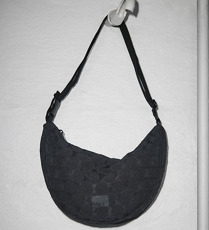 DAY ET Shoulder Bag - GW J Dots Wave - Black