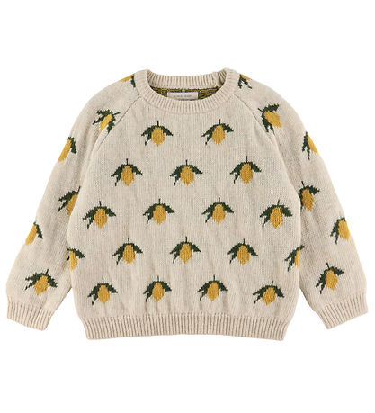 Konges Sløjd Blouse - Knitted - Belou - Lemon Konges Sløjd Blouse - Knitted - Belou - Lemon