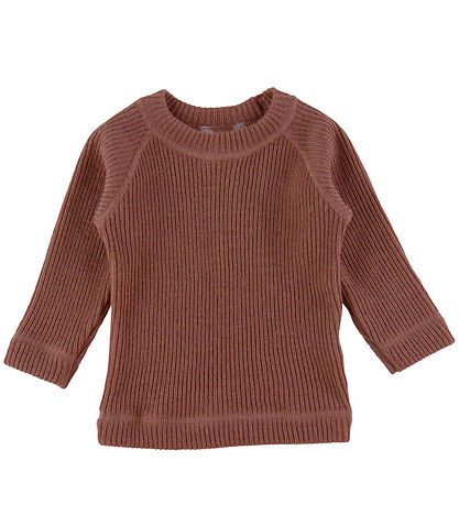 Joha Blouse - Knitted - Wool - Brown