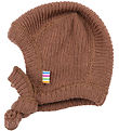 Joha Baby Hat - Knitted - Wool - Brown