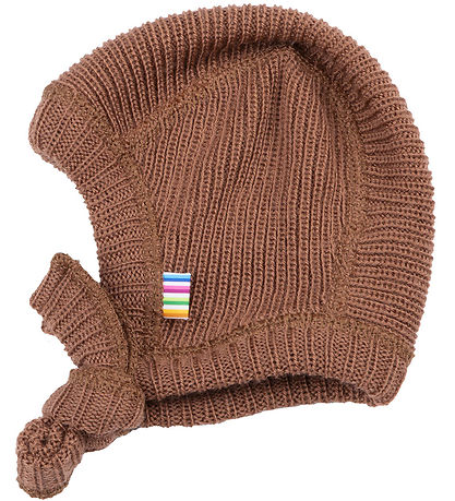 Joha Baby Hat - Knitted - Wool - Brown
