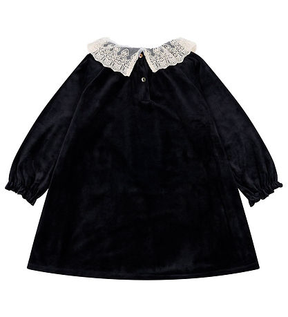 Robe - velours Konges Sløjd - Venola - Noir