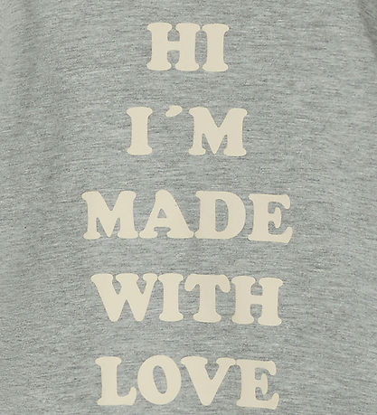 Name It Blouse - NbmLara - Grey Melange Name It Blouse - NbmLara - Grey Melange