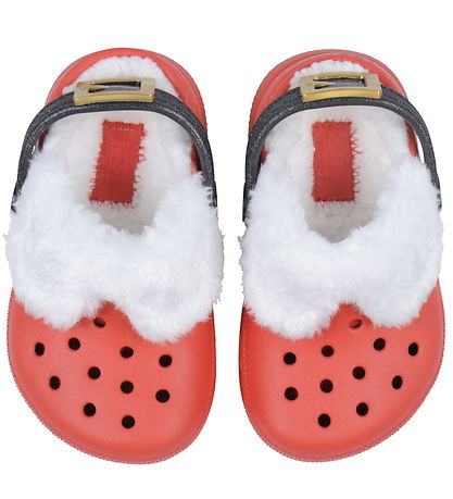 Crocs Sandals w. Lining - Classic+ Lined Santa Clog T - Varsity 