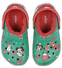 Crocs Sandals w. Lining - Mickey Xmas Lined Classic Clog K - Mul