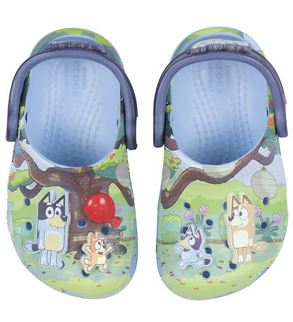 Sandales Crocs - Bleu Classic Clog T - Multi Sandales Crocs - Bleu Classic Clog T - Multi
