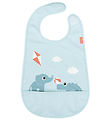 Done by Deer Bib - PU - Playground Blue Done by Deer Bib - PU - Playground Blue