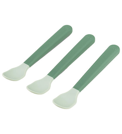 Done by Deer Spoons - 3-Pack - Foodie - Green Done by Deer Spoons - 3-Pack - Foodie - Green