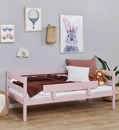 Hoppekids Bed Rail - ECO Comfort - 100x22.5 cm - Pale Rose