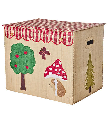 Panier de stockage Rice - Raffia - XL - Happy Forêt Thème