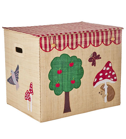 Panier de stockage Rice - Raffia - XL - Happy Forêt Thème