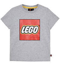 LEGO® Wear T-shirt - LWTano 631 - Grey Melange w. Logo LEGO® Wear T-shirt - LWTano 631 - Grey Melange w. Logo