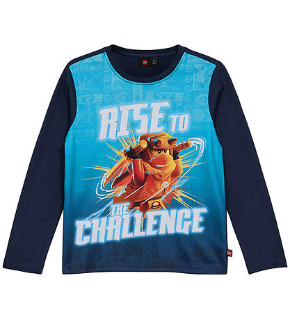 LEGO® Ninjago Blouse - LWTano 704 - Dark Navy w. Print