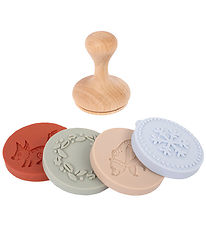 Filibabba Stamp set - Wood/Silicone - 4 Parts - Wonderful Winter Filibabba Stamp set - Wood/Silicone - 4 Parts - Wonderful Winter