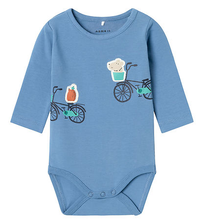 Name It Bodysuit L/æ - NmbLillo - Coronet Blue Name It Bodysuit L/æ - NmbLillo - Coronet Blue