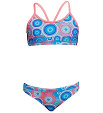Funkita Bikini - RacerBack - UV50+ - Bundjalung Blue Funkita Bikini - RacerBack - UV50+ - Bundjalung Blue