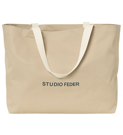 Studio Feder Weekendtas - Sorella BIG Tas - Canvas - Zandbeige Studio Feder Weekendtas - Sorella BIG Tas - Canvas - Zandbeige