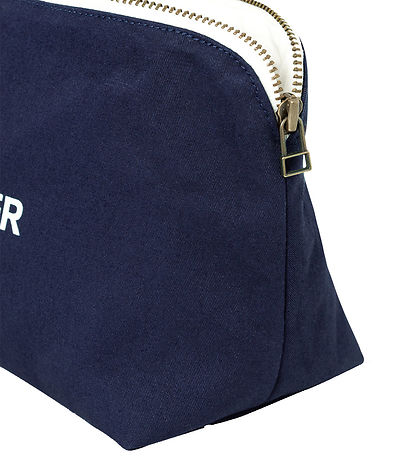 Studio Feder Toiletry Bag - Celia Mini - Canvas - Navy