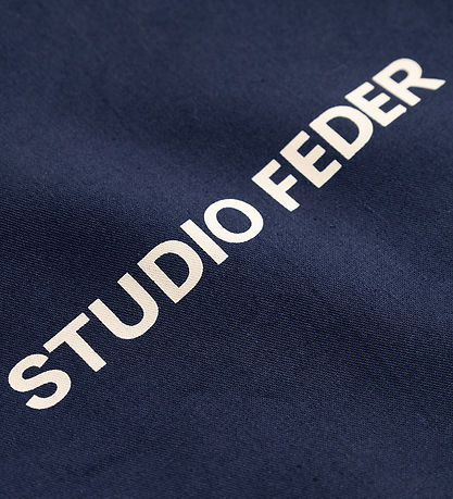 Studio Feder Geldbeutel - Melia - Leinwand - Navy
